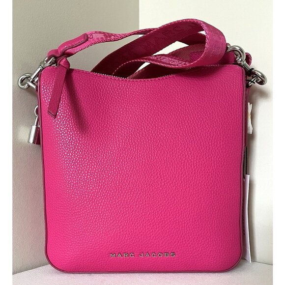 Marc Jacobs Handbags - New Marc Jacobs Drifter Swing Pack Crossbody Leather Bag Hot Pink